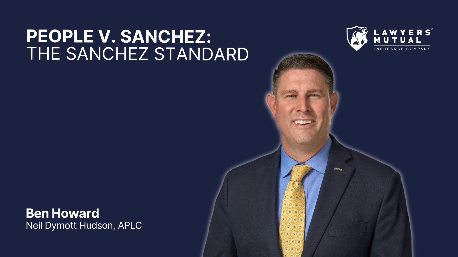 People v Sanchez: The Sanchez Standard