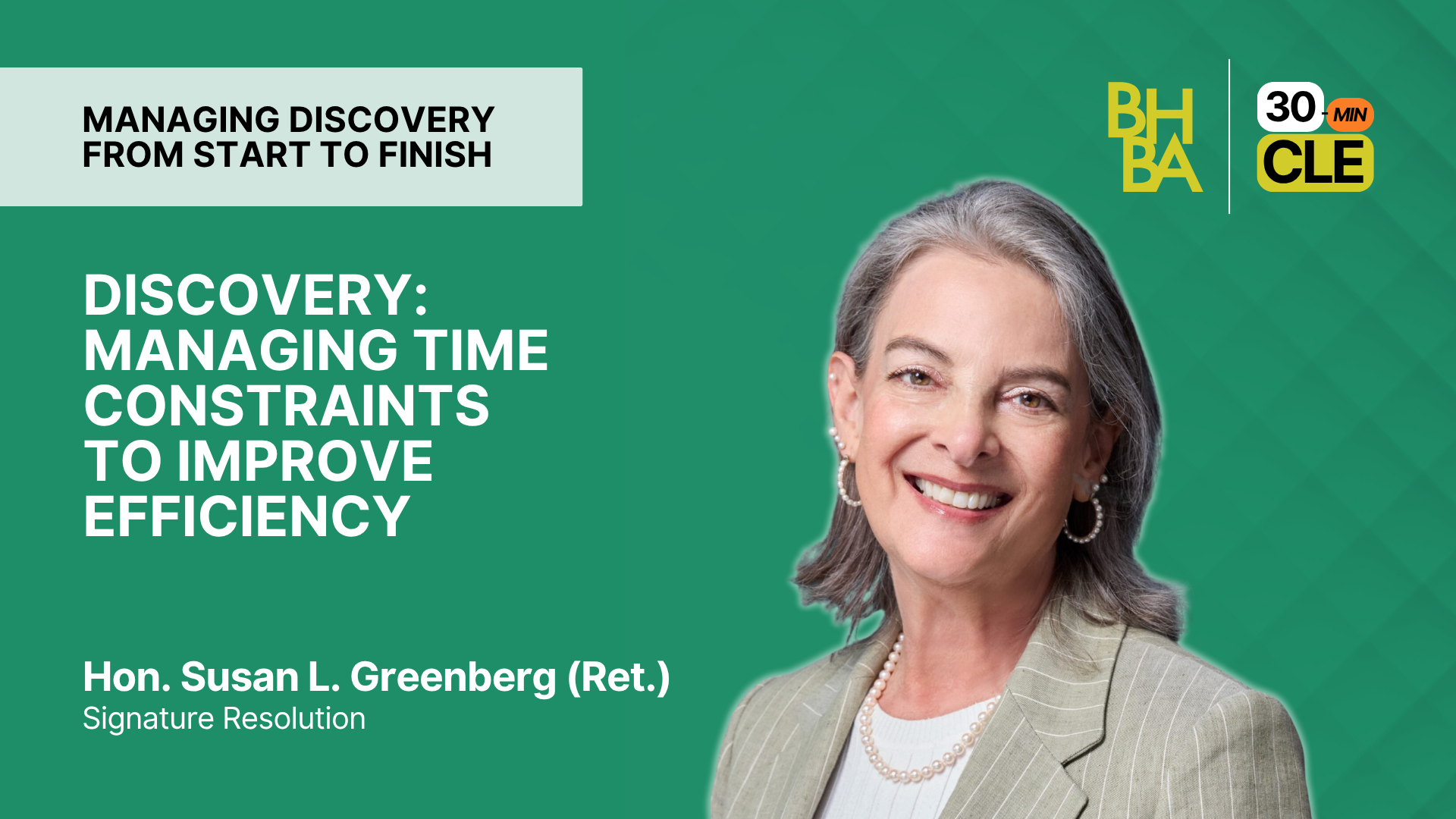 Discovery: Managing Time Constraints to Improve Efficiency