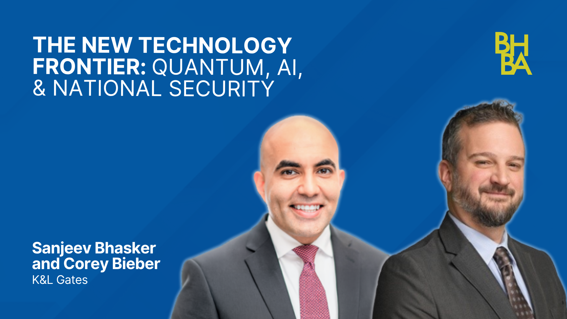 The New Technology Frontier: Quantum, AI, & National Security