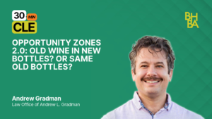 Opportunity Zones 2.0: Old Wine in New Bottles. Or Same Old Bottles.
