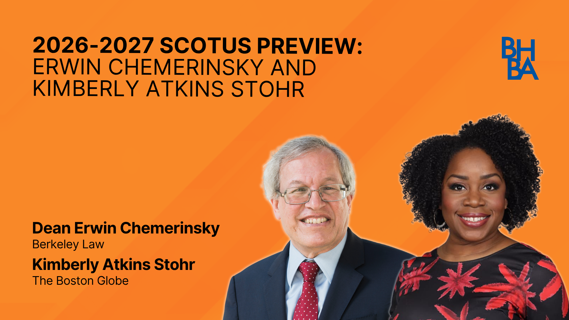 2026-2027 SCOTUS Preview: Erwin Chemerinsky and Kimberly Atkins Stohr