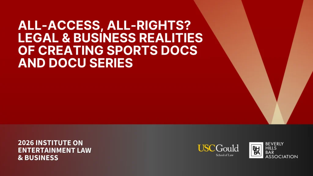 All-Access, All-Rights? Legal & Business Realities of Creating Sports Docs and Docu Series