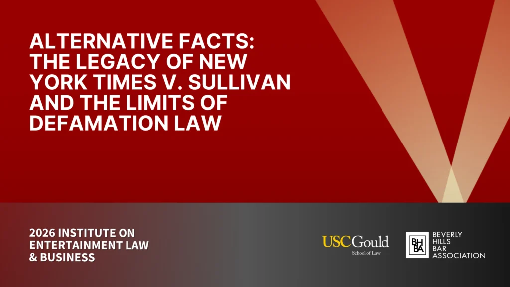 Alternative Facts - The Legacy of New York Times v. Sullivan and the Limits of Defamation Law