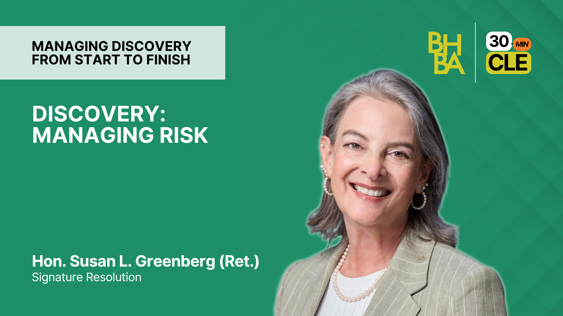 Discovery: Managing Risk