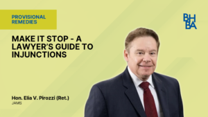 Make It Stop: A Lawyer’s Guide to Injunctions