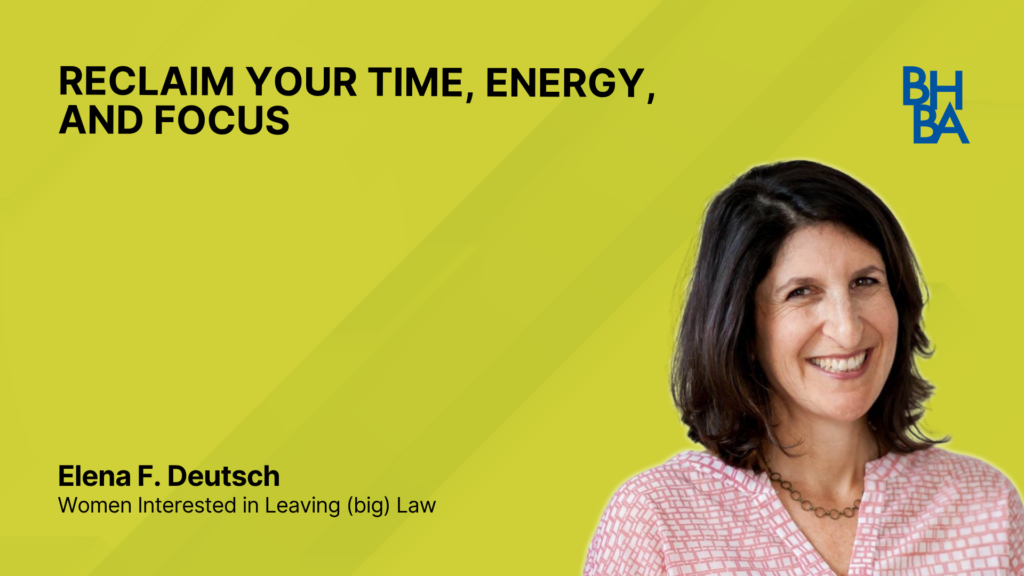 Reclaim Your Time, Energy, and Focus