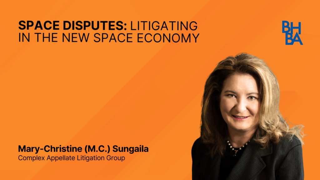 Space Disputes: Litigating in the New Space Economy
