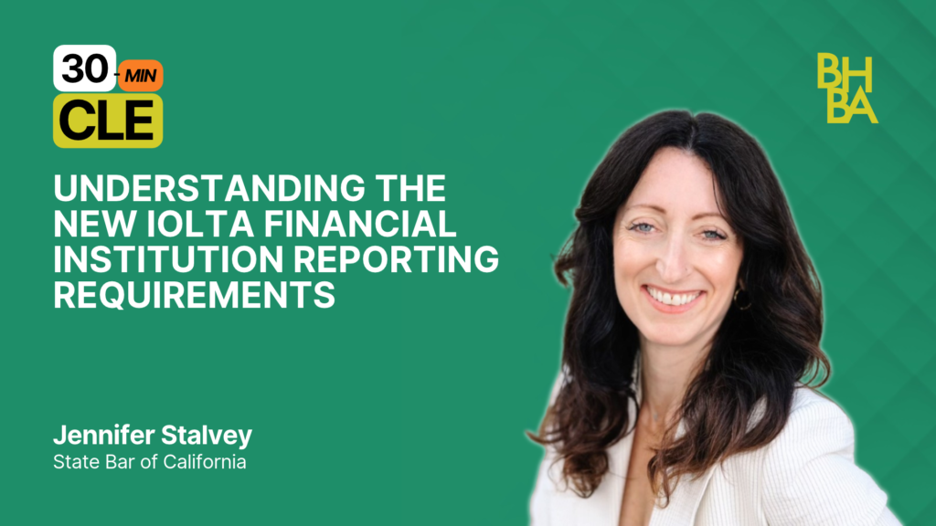 Understanding the IOLTA and Other Trust Account Financial Institution Reporting